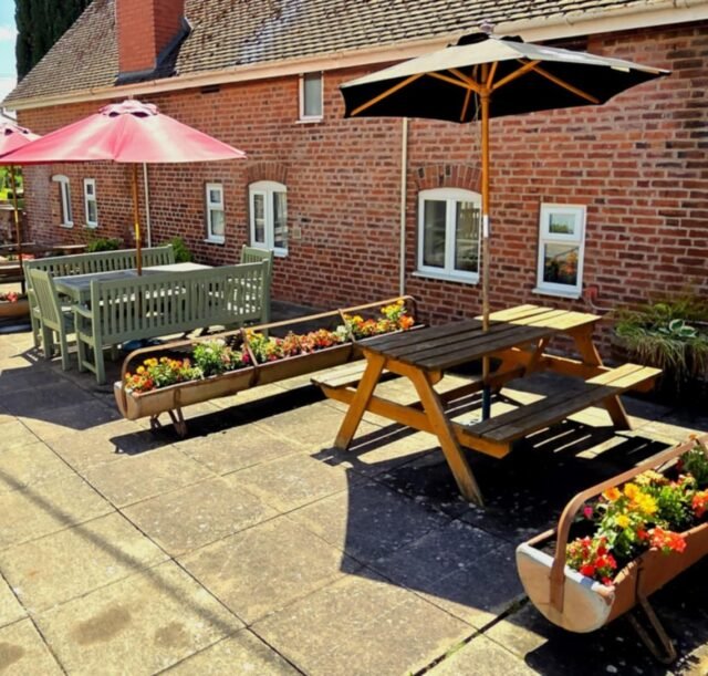 Outside garden