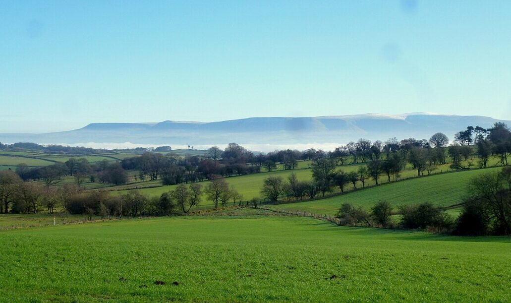 Walking the Black Mountains near Hay Bluff